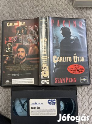 Carlito útja vhs kistok akció