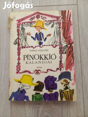 Carlo Collodi: Pinokkió kalandjai c. könyv (1977-es kiadás)
