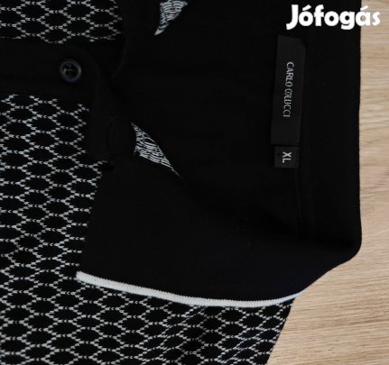 Carlo Colucci kötött férfi rövidujjú Uj állapot XL