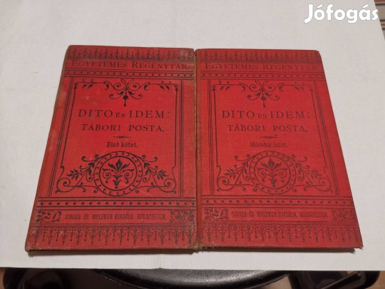 Carmen Sylva Dito és Idem - Tábori posta I-II. (1887) - levélregény