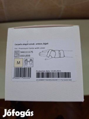 Carpalis alagút szindróma ortézis bal kezes