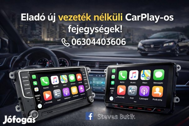 Carplayos multimédiás volkswagen autórádiók! 