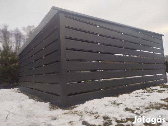 Carport-Beálló-Fedett tároló