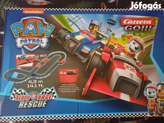 Carrera GO!!! Mancs őrjárat elektromos versenypálya