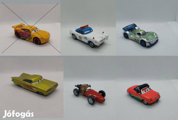 Cars Verdák Flynn Mckémbridge Francesco mama Guiseppe Carla Ramón autó