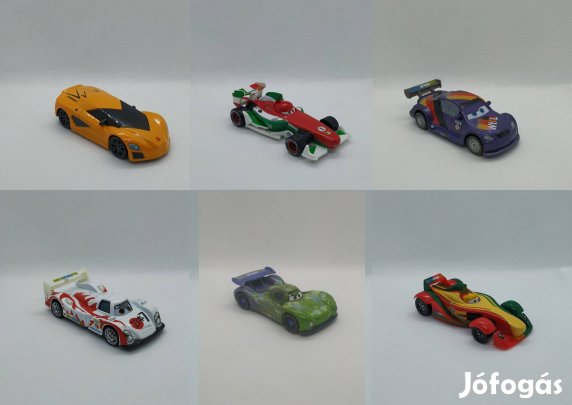 Cars Verdák Francesco Schnell Futamoto Carla Endy Fabrizio autók