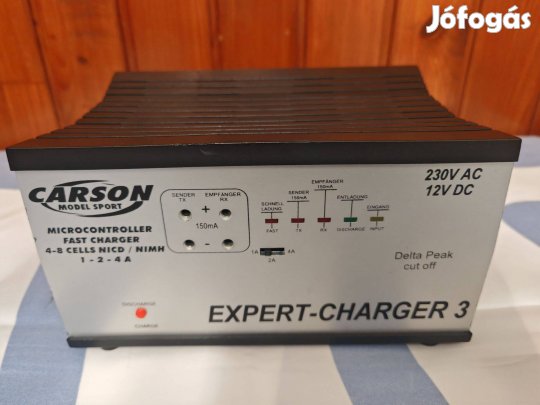 Carson Expert Charger 3 230/12V hordozható hálózati töltő