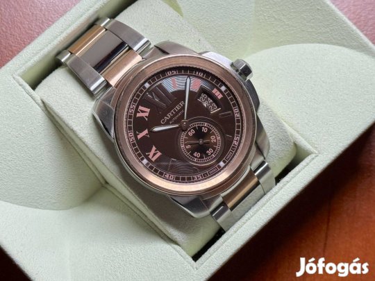 Cartier Calibre de Cartier Chocolate Brown 42 arany-acél