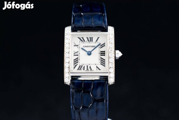 Cartier Tank Française 18K White Gold