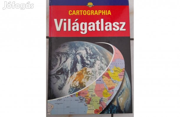 Cartographia Világatlasz könyv Részletes földrajzi térképmű