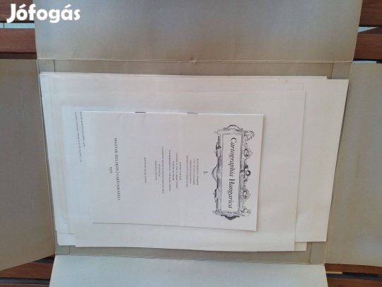 Cartographia hungarica - Mo. térképei a XVI. és XVII. sz.fakszimile