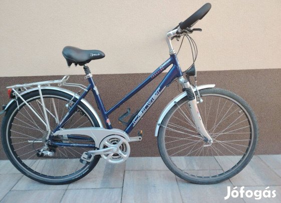 Carver Dallas 28"-os aluvázas, teleszkópos, minőségi trekking kerékpár