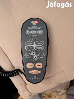 Casada Masszázsfotel négy féle masszázs funkcio