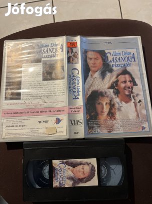Casanova visszatér francia vhs 