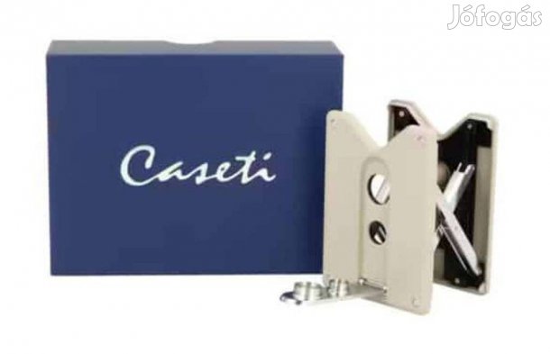 Caseti szivar fúró- és tartó egyben, nemesacél pengével-matt bézs és k