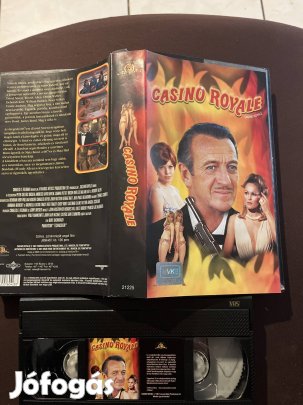 Casino royale akció vhs 
