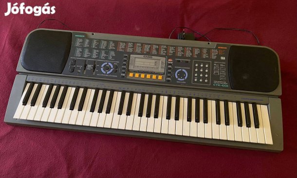Casio CTK 601 szintetizátor csere