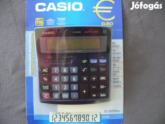 Casio D-20TER asztali számológép