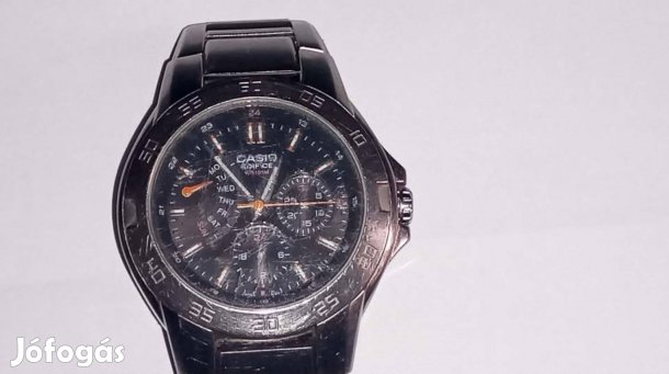 Casio Edifice EF-558 kronográfos Japán kvarcóra