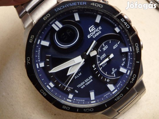 Casio Edifice Tough Solar Férfi Karóra Újszerű Állapotban Modern CHRON