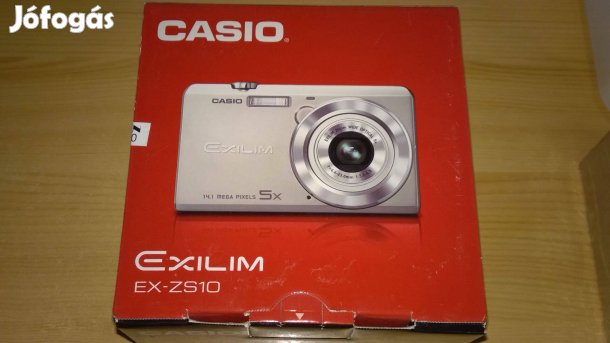 Casio Exilim ZS-10 doboz