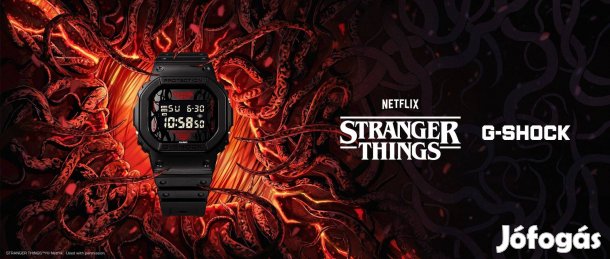 Casio G-Shock DW-5600STT Stranger Things
