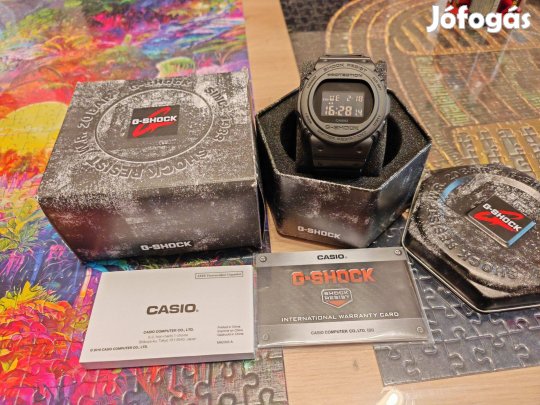 Casio G-Shock Dw-5750E-1B 35th Anniversary Full Matte Black!