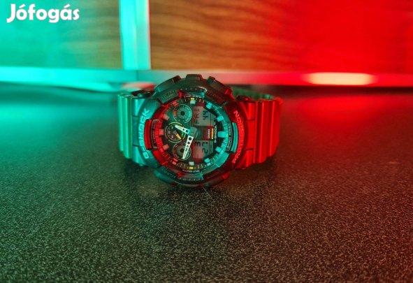 Casio G-Shock karóra GA-100TU 1 hónap garancia