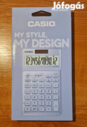 Casio JW200sc-bu asztali számológép