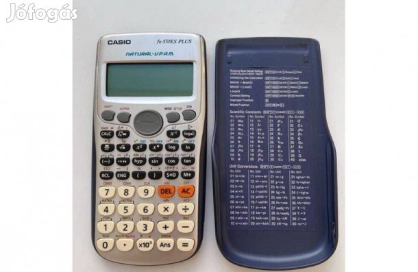 Casio fx-570Es Plus felsőkat. pont-mátrix kijelzős egyetemi számológép
