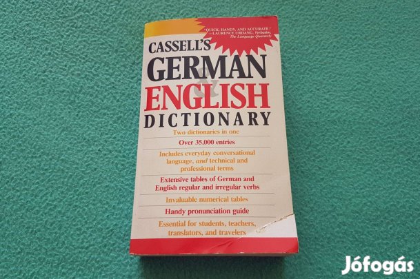 Cassell's German-English dictionary: Német-Angol szótár