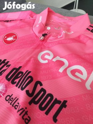 Castelli Giro d'Italia maglia rosa kerékpáros mez biciklis mez