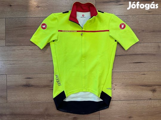 Castelli Gore Windstopper ffi cipzáros biciklis R.ujjú felső S-M-es