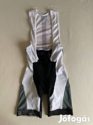 Castelli férfi kantáros biciklis rövidnadrág, M-es