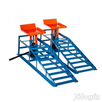 Cata 5 tonnás hidraulikus emelővel ellátott mobil szerelőrámpa, max. 2