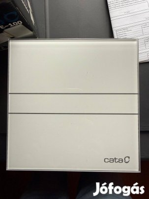 Cata E-100GT szellőztető ventilátor üveg előlap