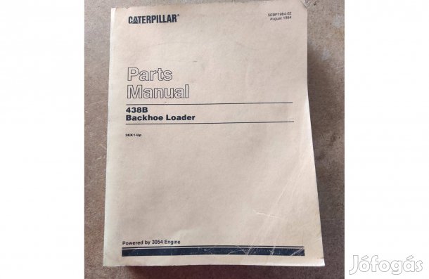 Caterpillar 438 B kotrórakodó alkatrészkatalógus