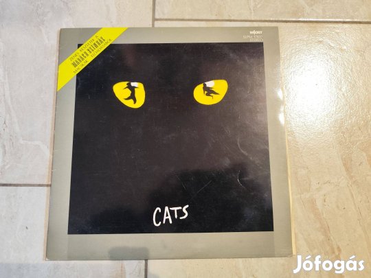 Cats (Macskák)-musical bakelit hanglemez kiváló állapotban Ex