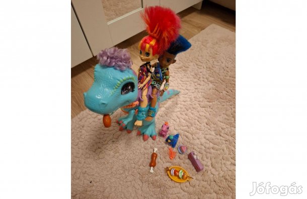 Cave club dino babákkal eladó