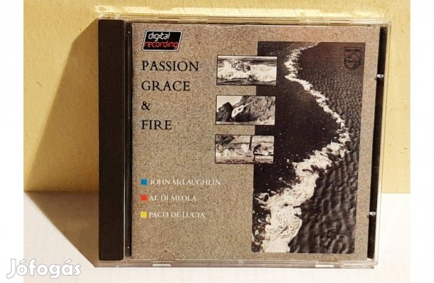 Cd John Mclaughlin-Al Di Meola-Paco De LucíaPassion, Grace & Fire