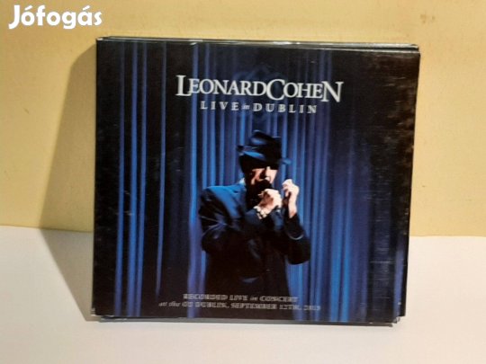Cd Leonard Cohen Live In Dublin, 2 cd