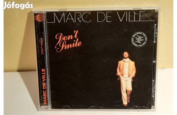 Cd Marc De Ville Don't Smile