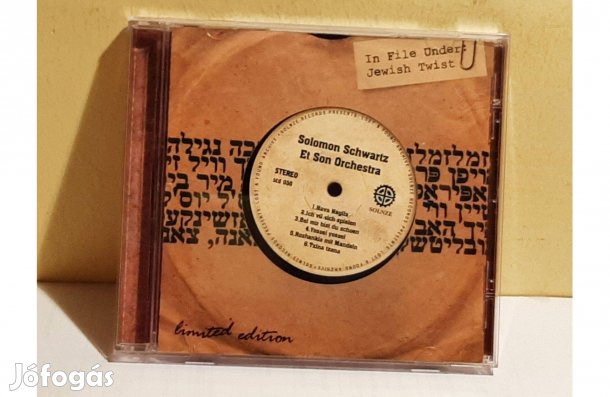 Cd Solomon Schwartz Et Son Orchestra- Jewish Twist