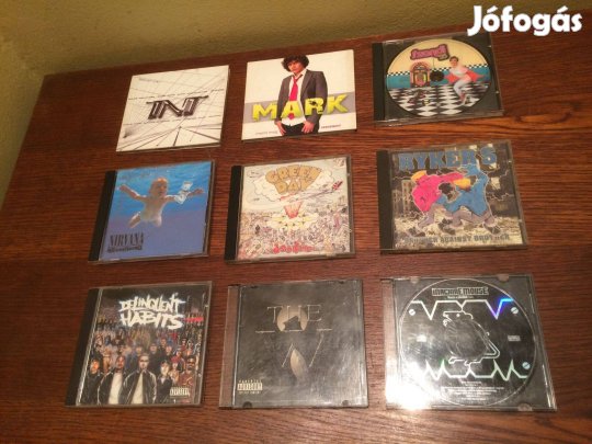 Cd TNT, Márk, Szandi, Nirvana, Green Day