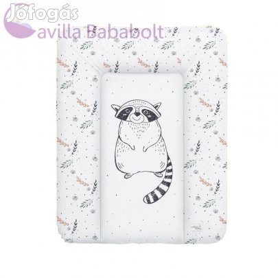 Ceba pelenkázó betét puha 50 x 70 cm mosómedve, htd