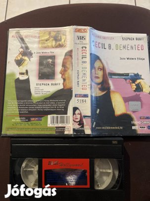 Cecil B Demented akció vhs 