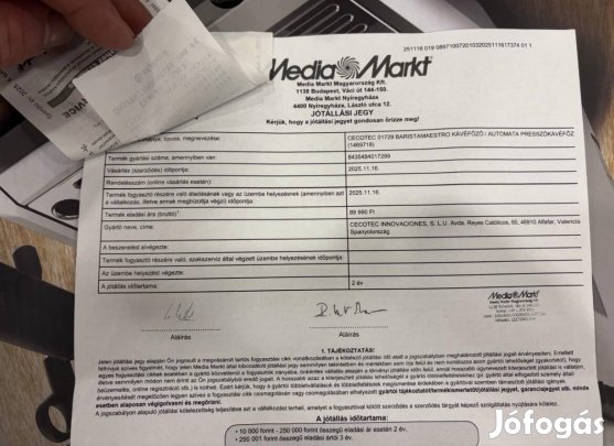 Cecotec félautomata kávéfőző 