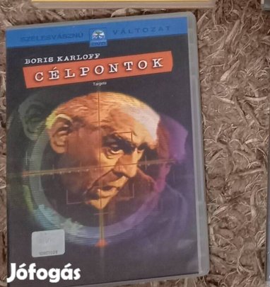 Célpontok - bontatlan dvd - Boris Karloff