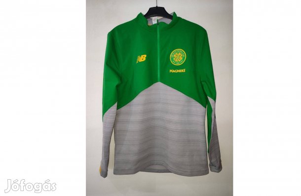 Celtic eredeti New Balance cipzáras nyakú zöld szürke felső (M-es)