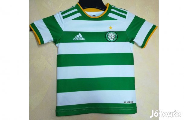 Celtic eredeti adidas gyerek zöld fehér mez (98)
